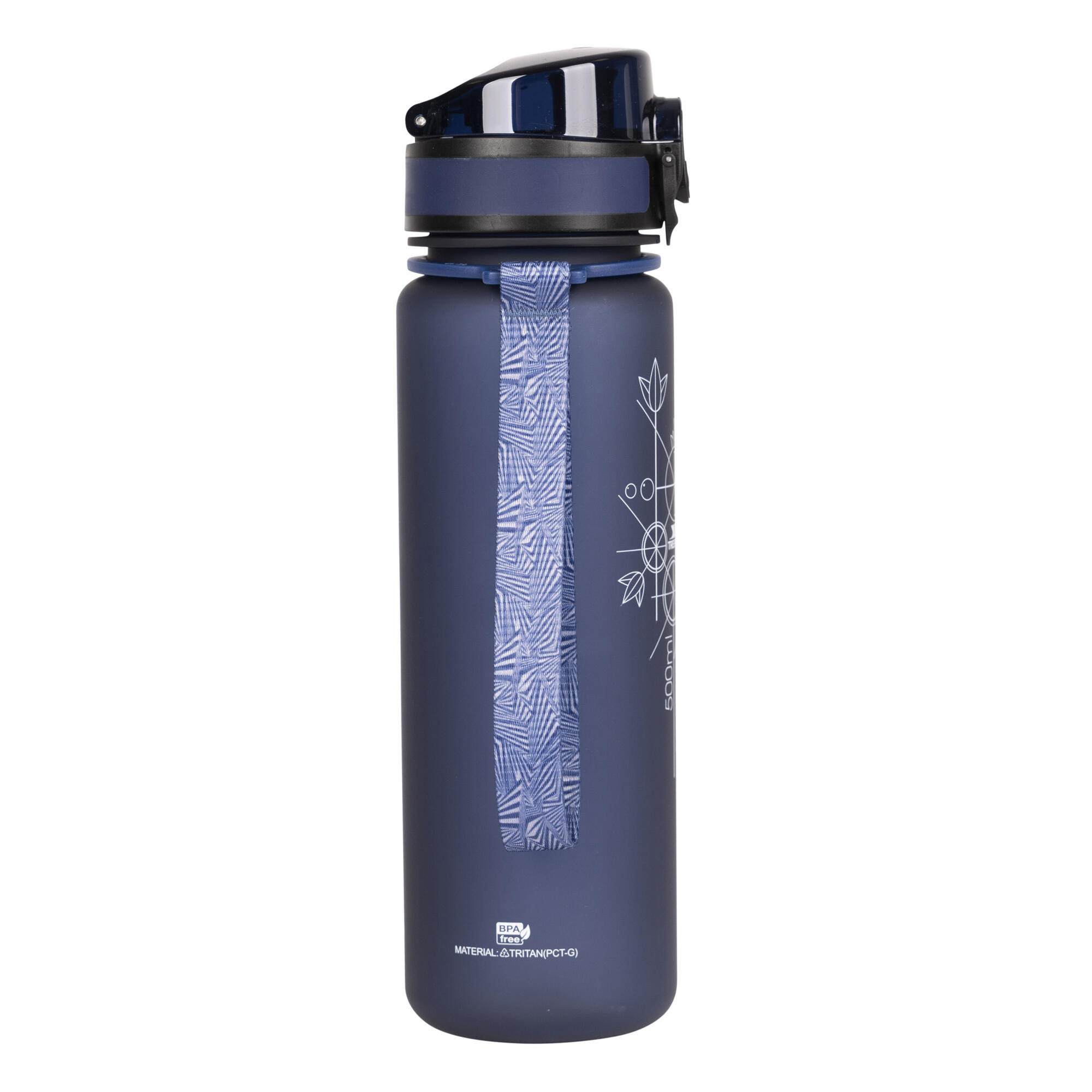 TRESPASS Flintlock Sports Bottle (Dark Blue)