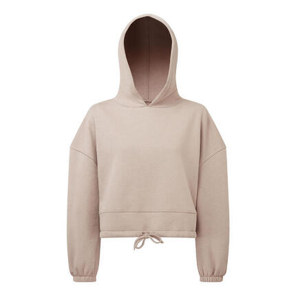 Sweat À Capuche Femme (Beige Gris)