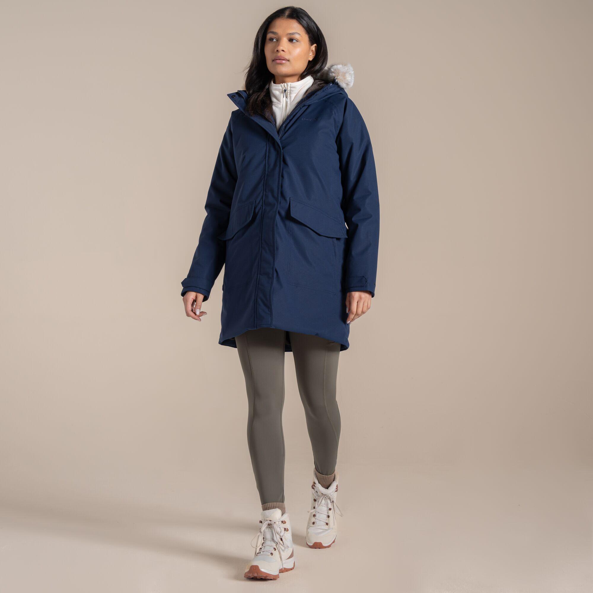 Parka Sofia II donna CRAGHOPPERS — impermeabile con ThermoAir+ 4/7