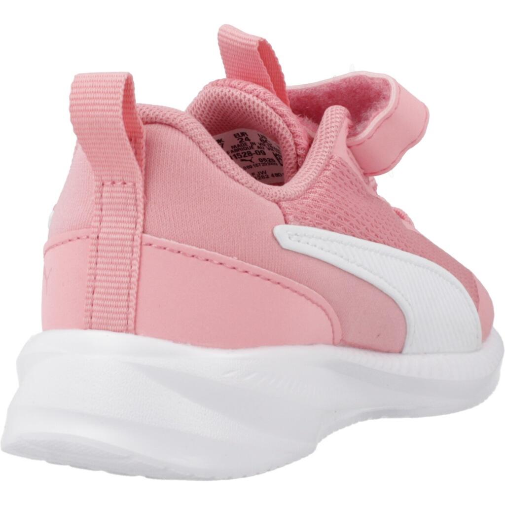 Baskets Puma Modèle Flyer 3 Ac+ Inf Couleur Rose 3/5