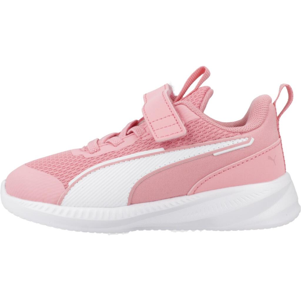 Baskets Puma Modèle Flyer 3 Ac+ Inf Couleur Rose 2/5