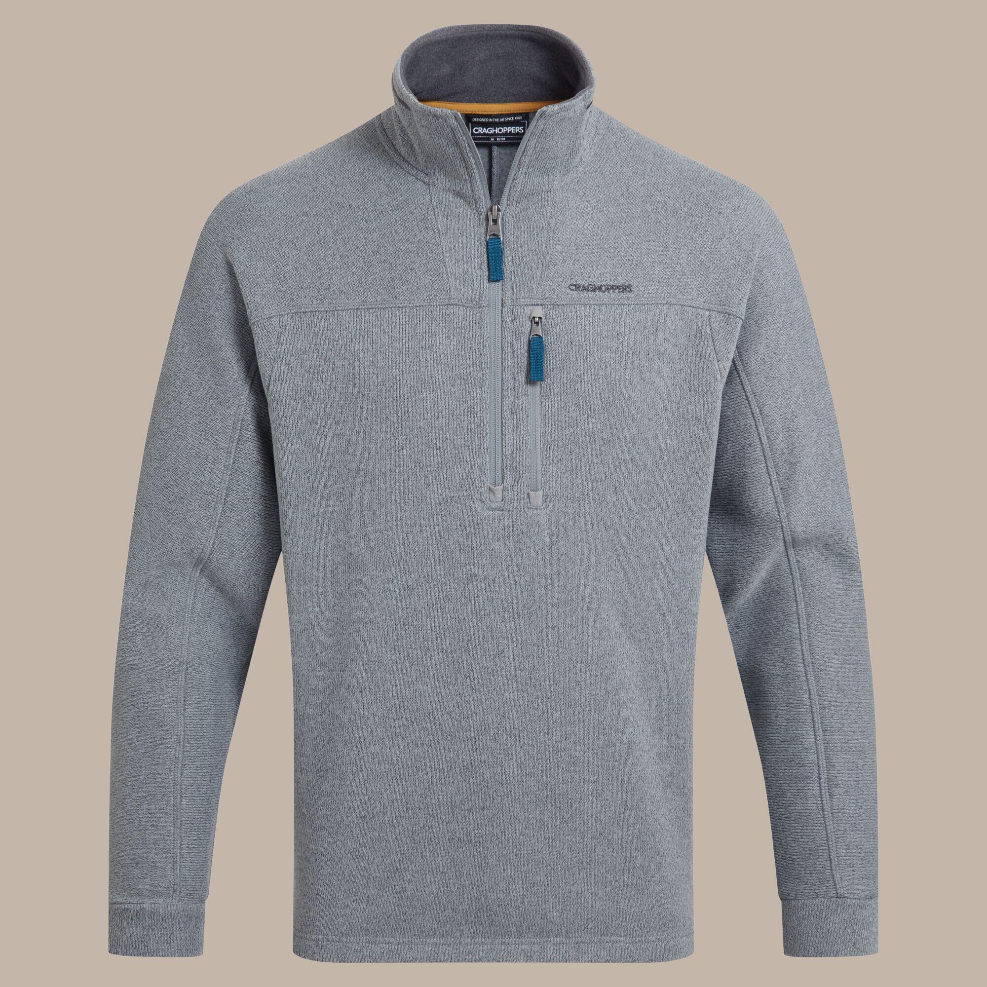 Polaire active isolante Torney demi-zip pour homme, aspect tricot 6/6