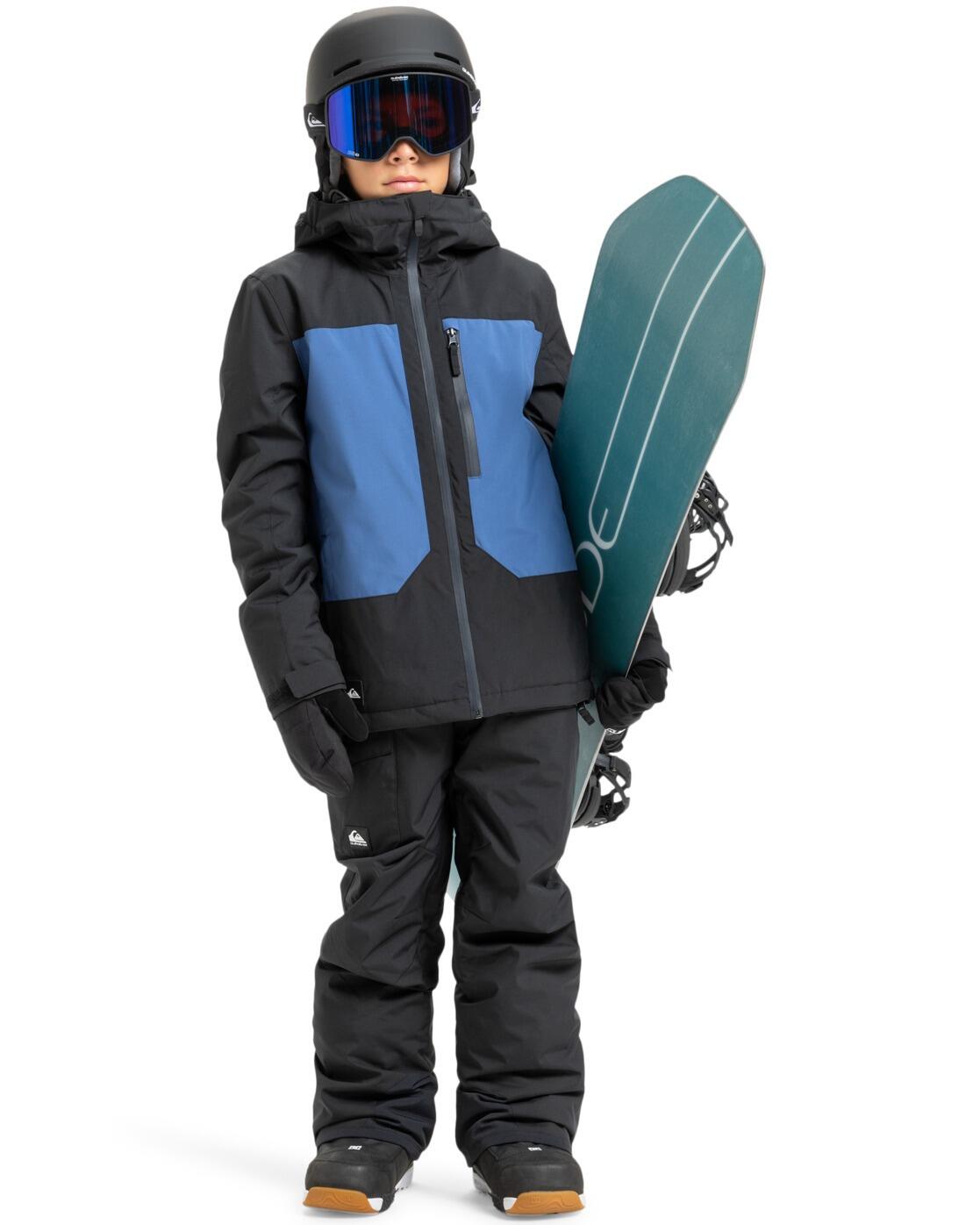 Technisch Snowjack AMBITION 20K Schwarz Jongens 8-16 3/4