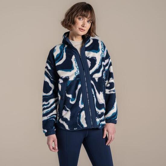 Giacca in pile CRAGHOPPERS Kidsy donna pelo lungo