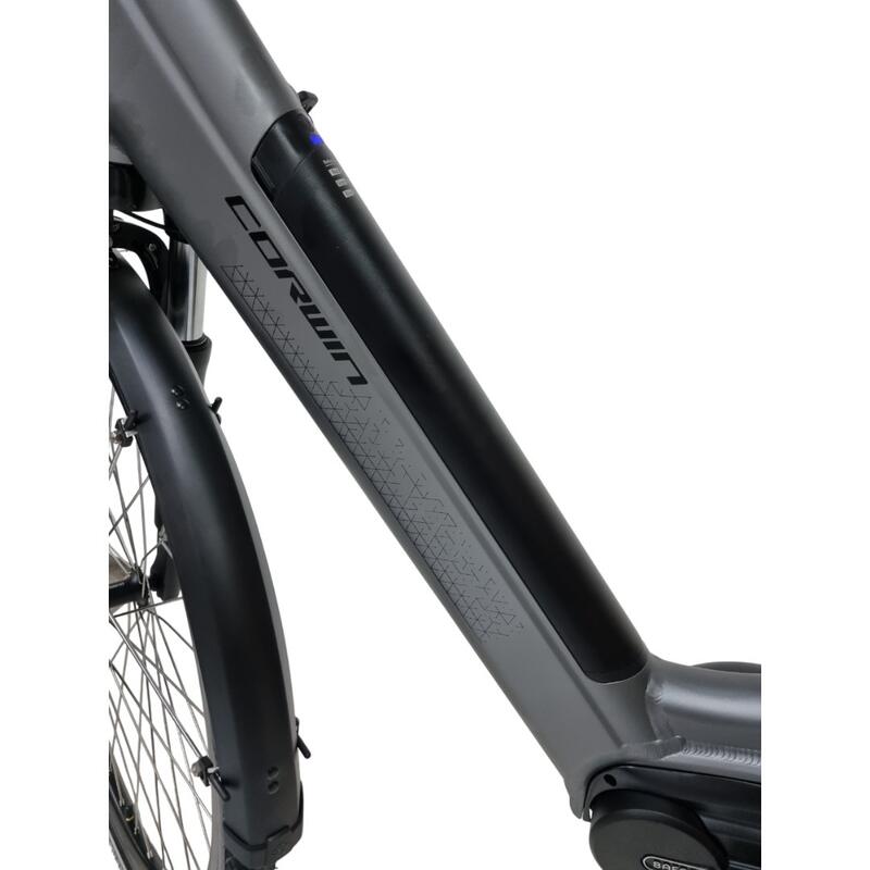 Bicicleta Electrica Corwin 28426 - 28 Inch, motor central,  XL, Gri