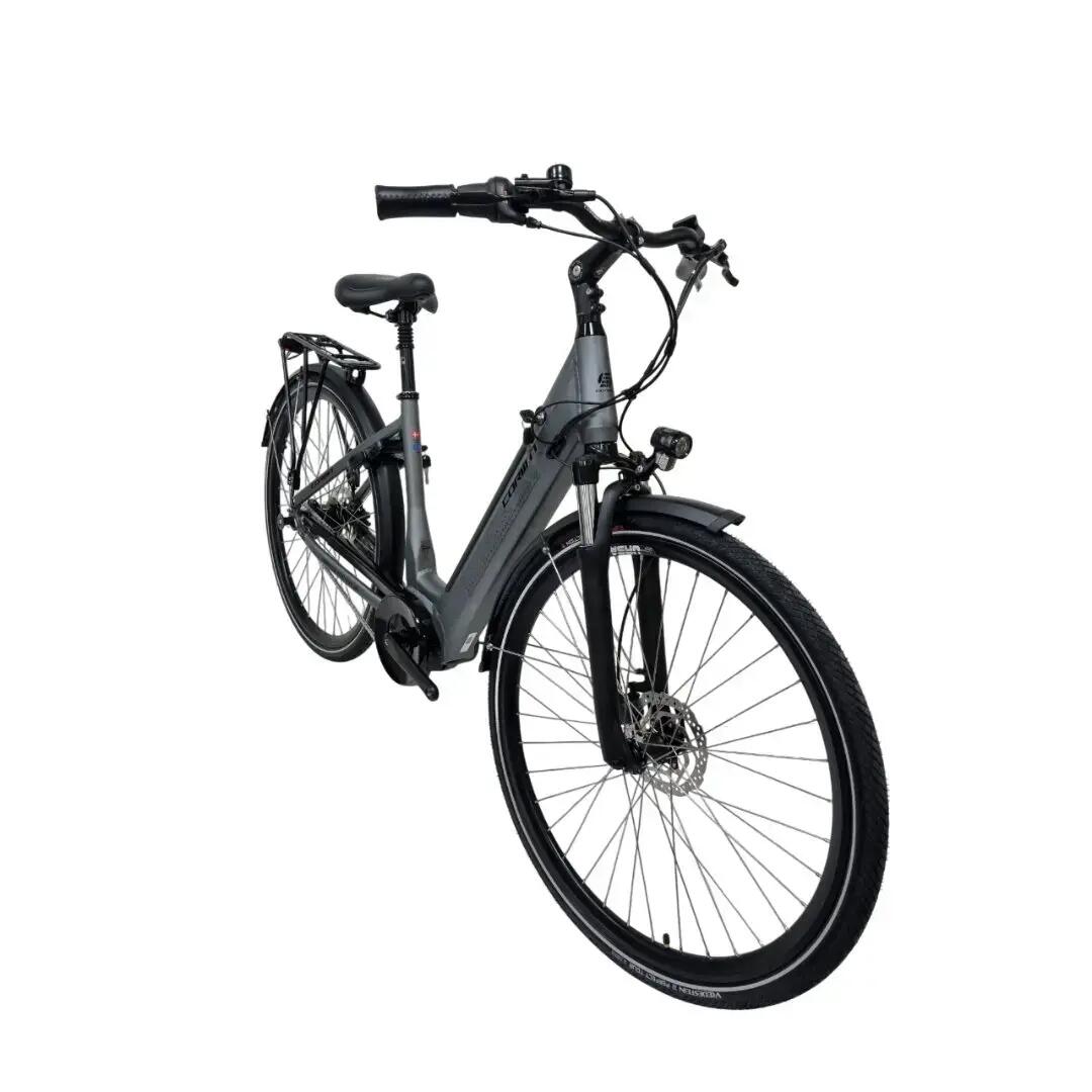Vélo électrique Corwin 28426 - 28 pouces, moteur central, taille L, gris 2/7