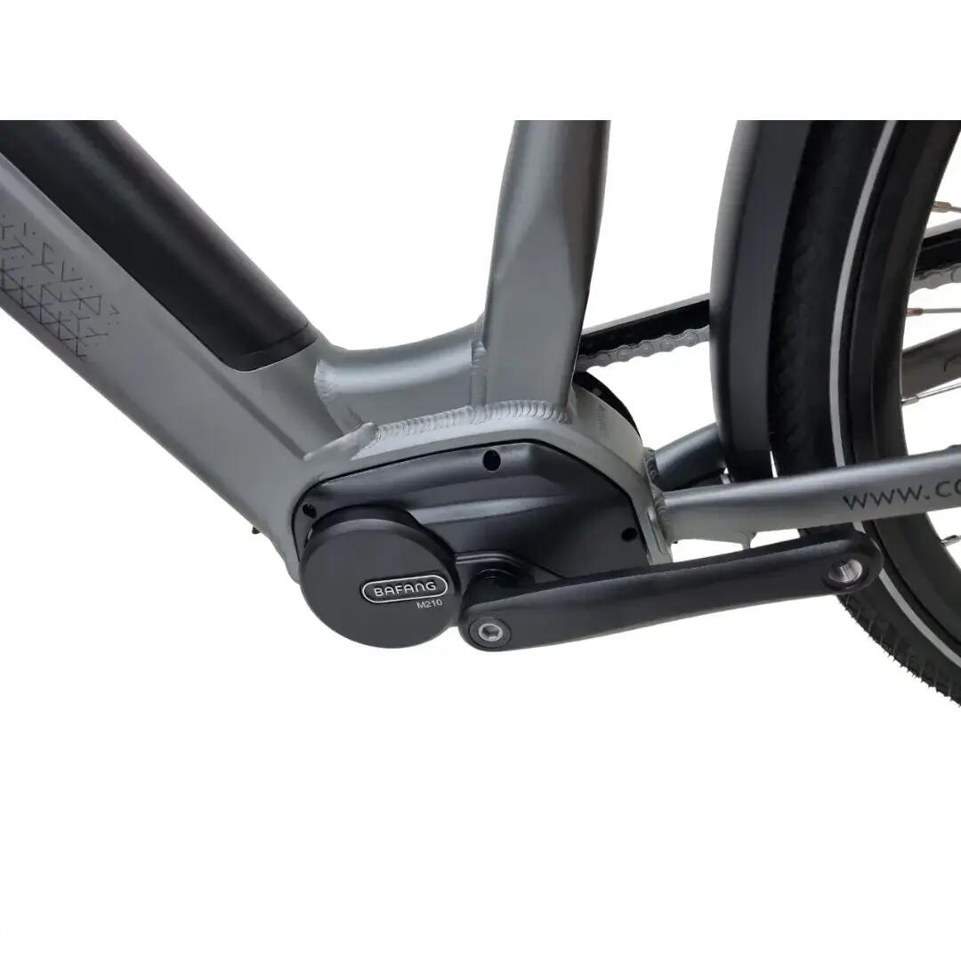 Vélo électrique Corwin 28426 - 28 pouces, moteur central, taille L, gris 6/7