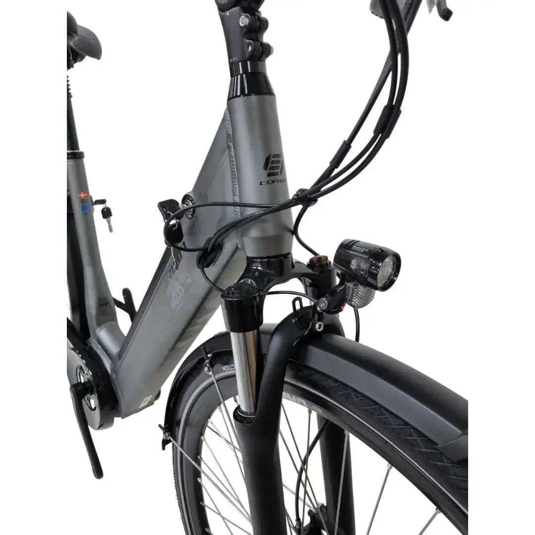 Vélo électrique Corwin 28426 - 28 pouces, moteur central, taille L, gris 3/7
