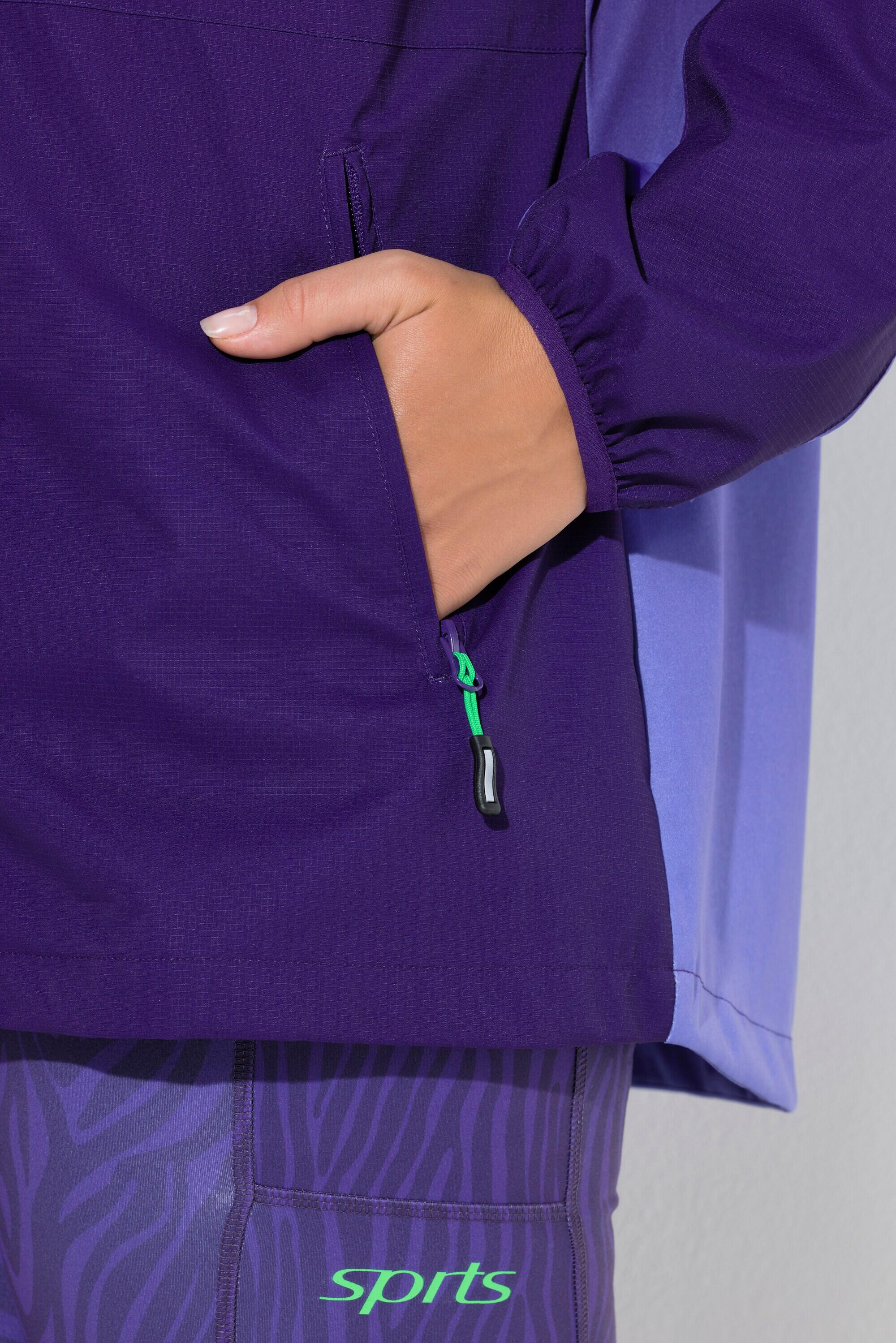 Femme Veste technique 2-en-1 imperméable manches amovibles 4/7