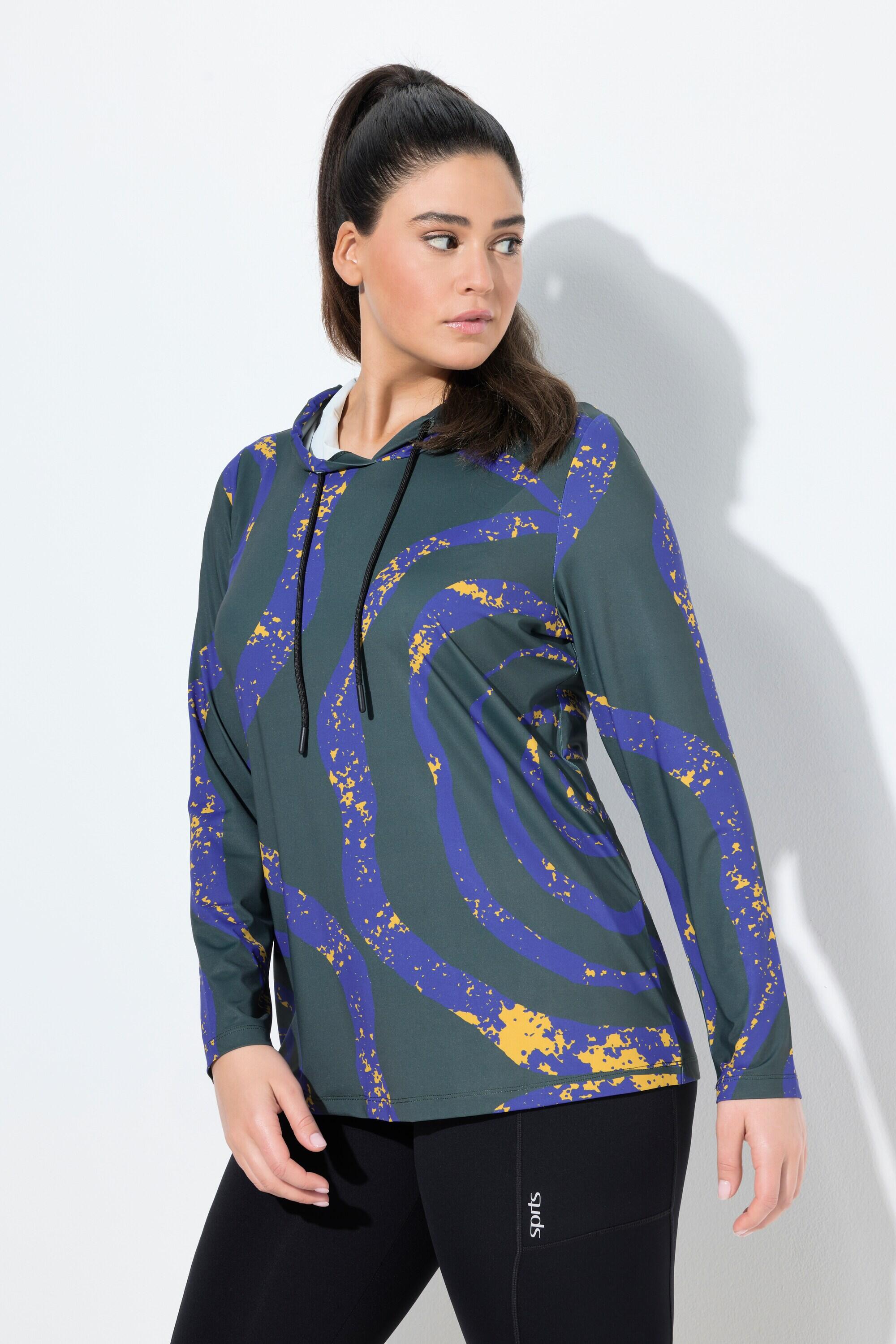 Femme T-shirt technique slim à manches longues et capuche protection LSP 50+ 5/6