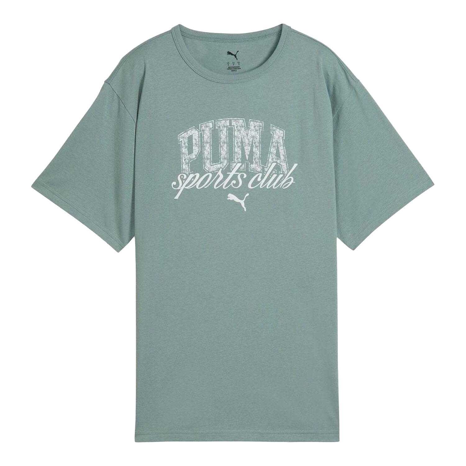 PUMA Womens/Ladies Class Relaxed Fit TShirt (Green)