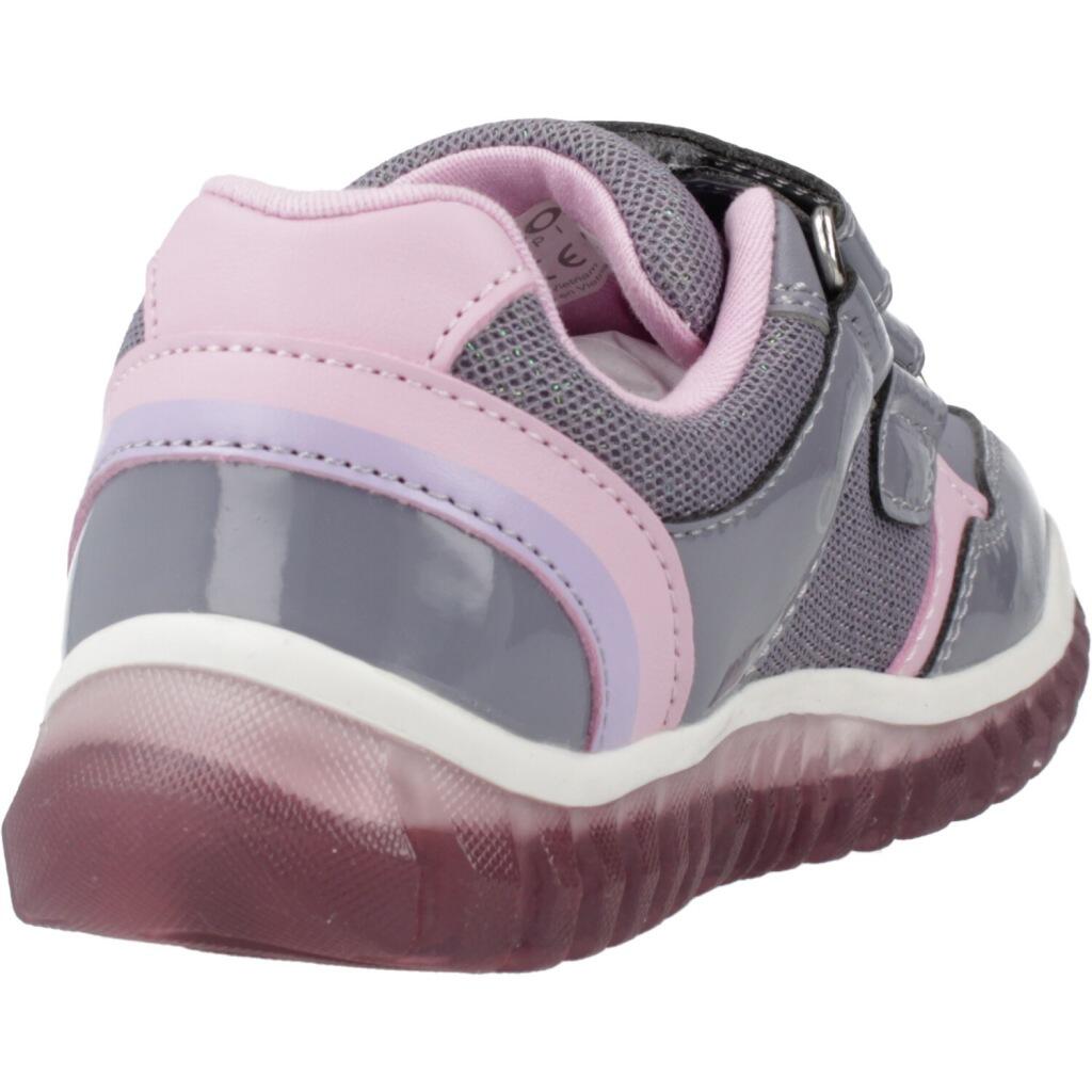 Ténis Geox Modelo B Lightyloo Girl Cor Cinza 3/5