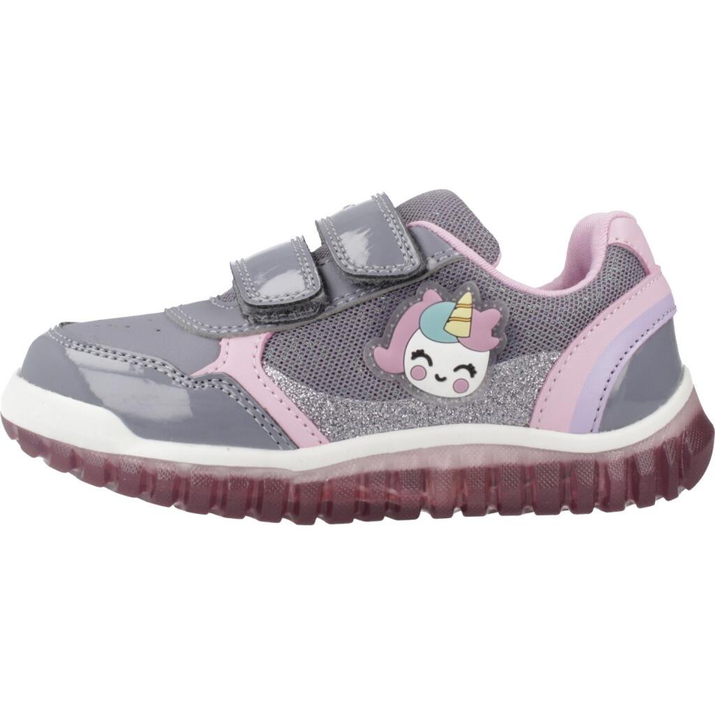 Ténis Geox Modelo B Lightyloo Girl Cor Cinza 2/5