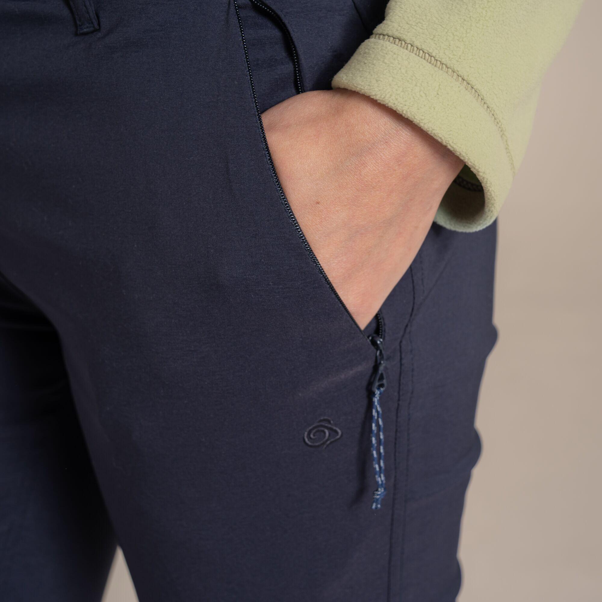 Pantalon extensible déperlant zippé Kiwi Pro pour femme 7/7