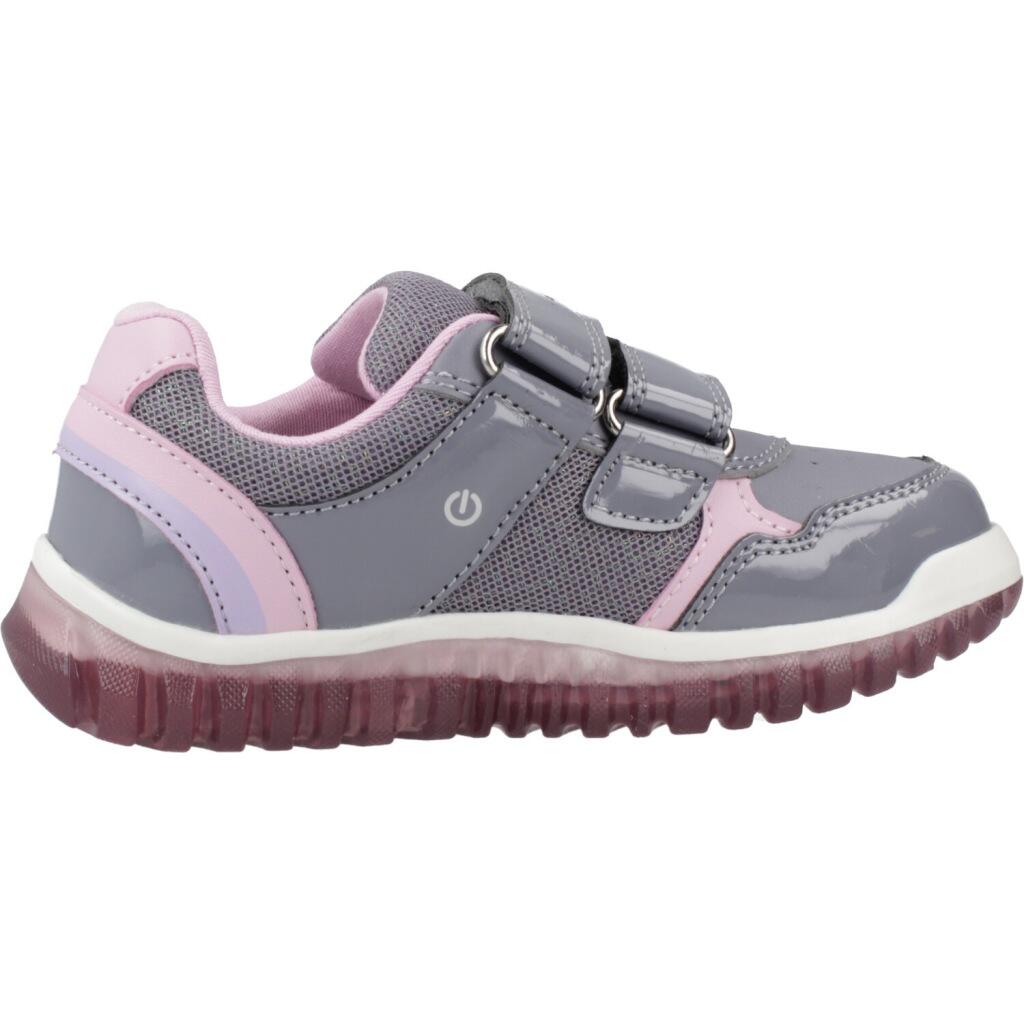 Ténis Geox Modelo B Lightyloo Girl Cor Cinza 4/5