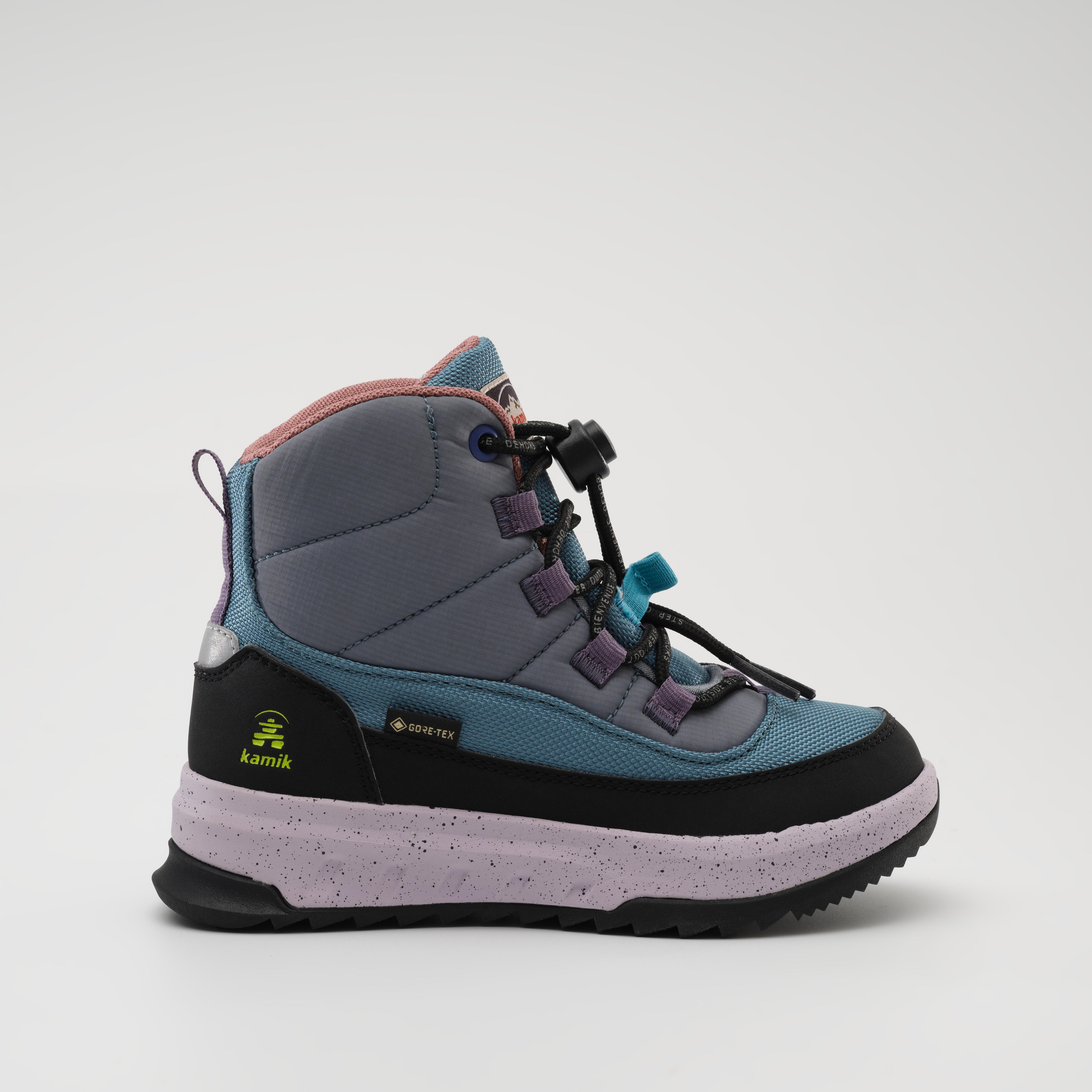 Kamik - Enfants Stormy Gtx Bottes D'Hiver Pétrole - Bottes - Bleu - Decathlon