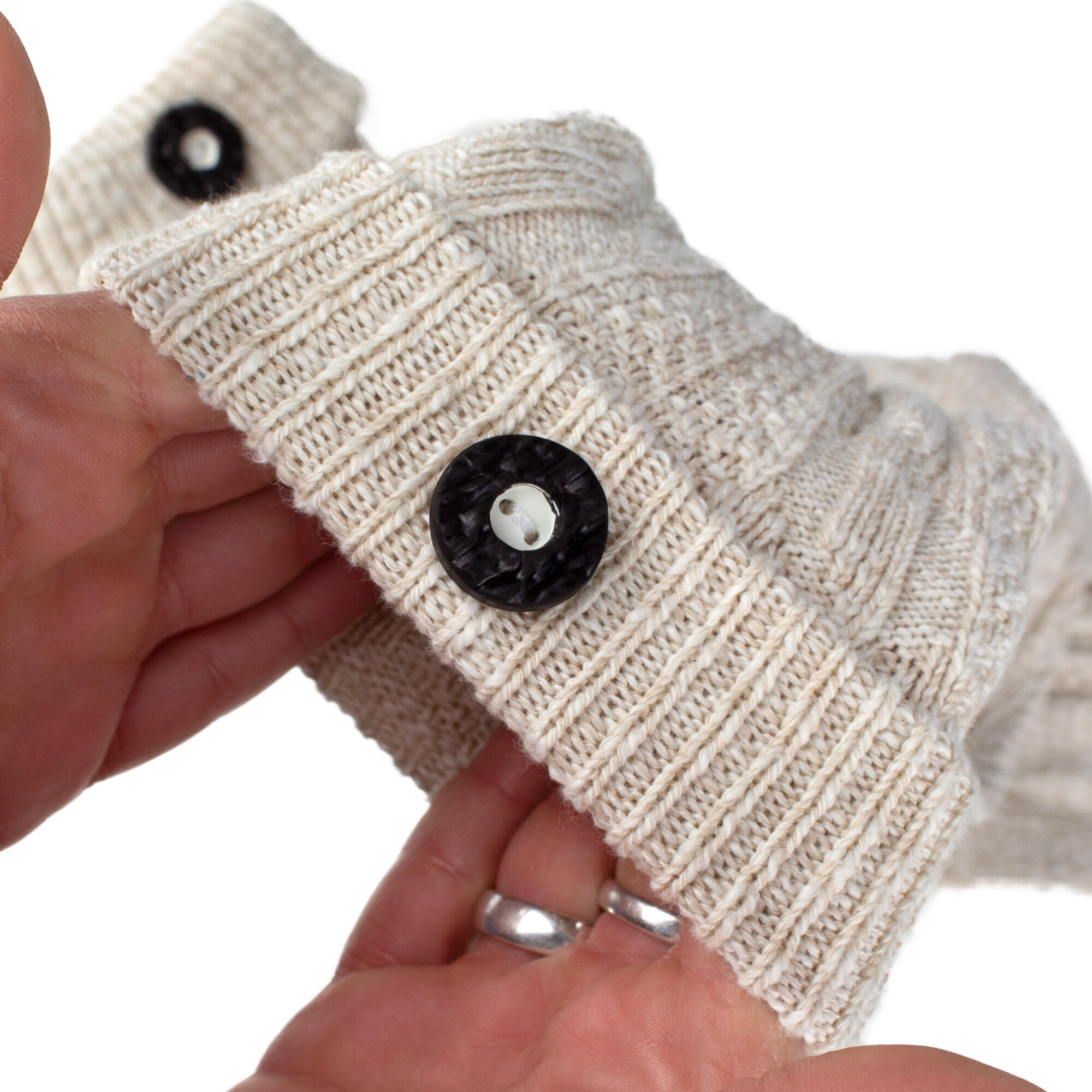2 Paar Socken | Trachtenstil | Damen & Herren | Naturmelange 6/7