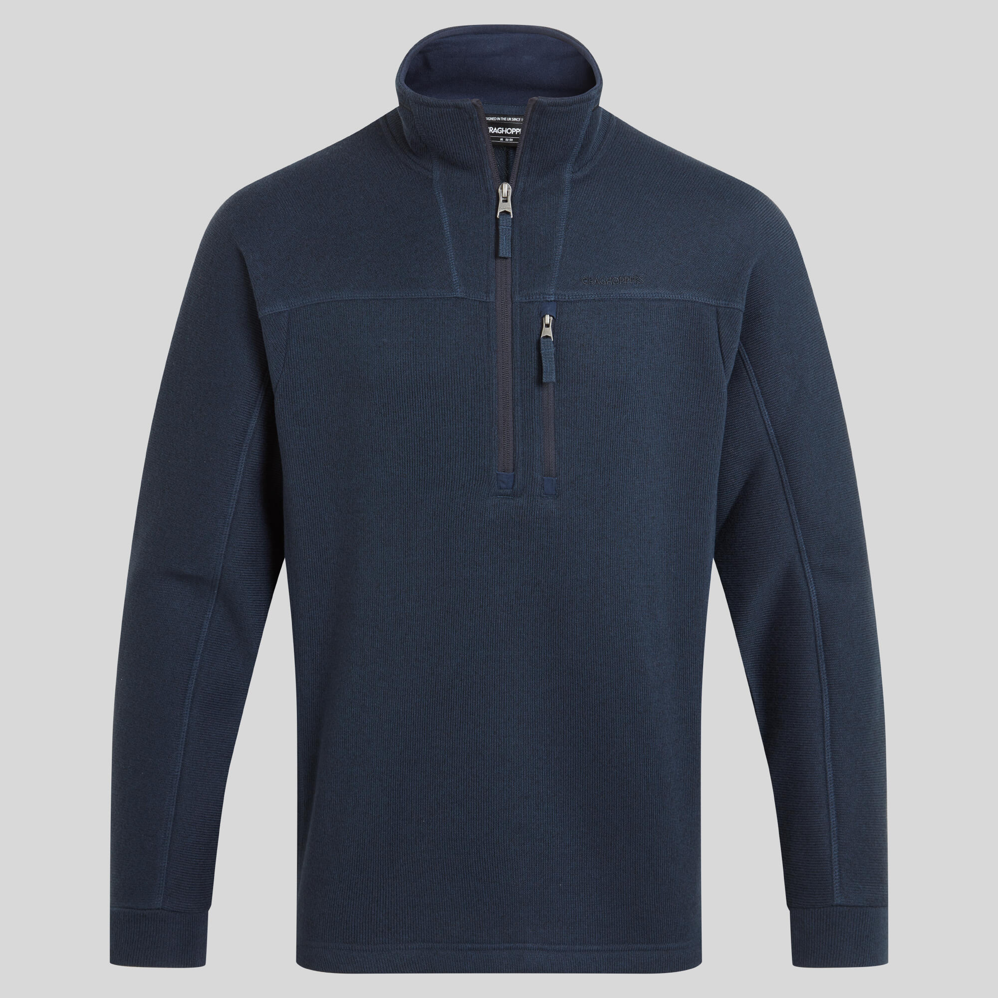 Polaire active isolante Torney demi-zip pour homme, aspect tricot 7/7