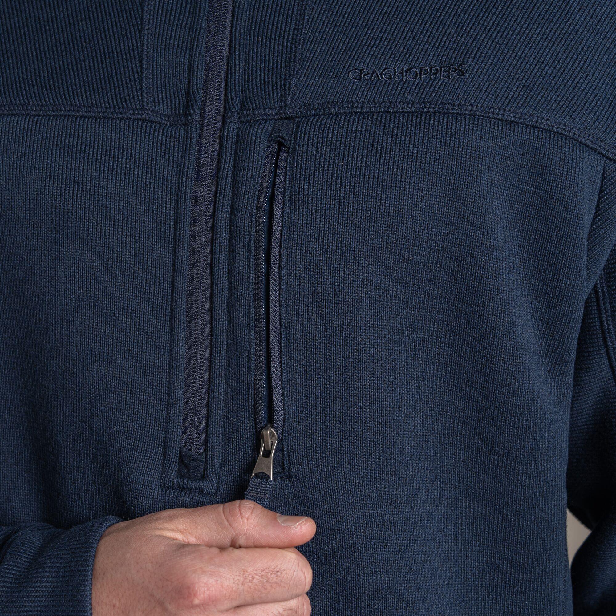 Polaire active isolante Torney demi-zip pour homme, aspect tricot 4/7