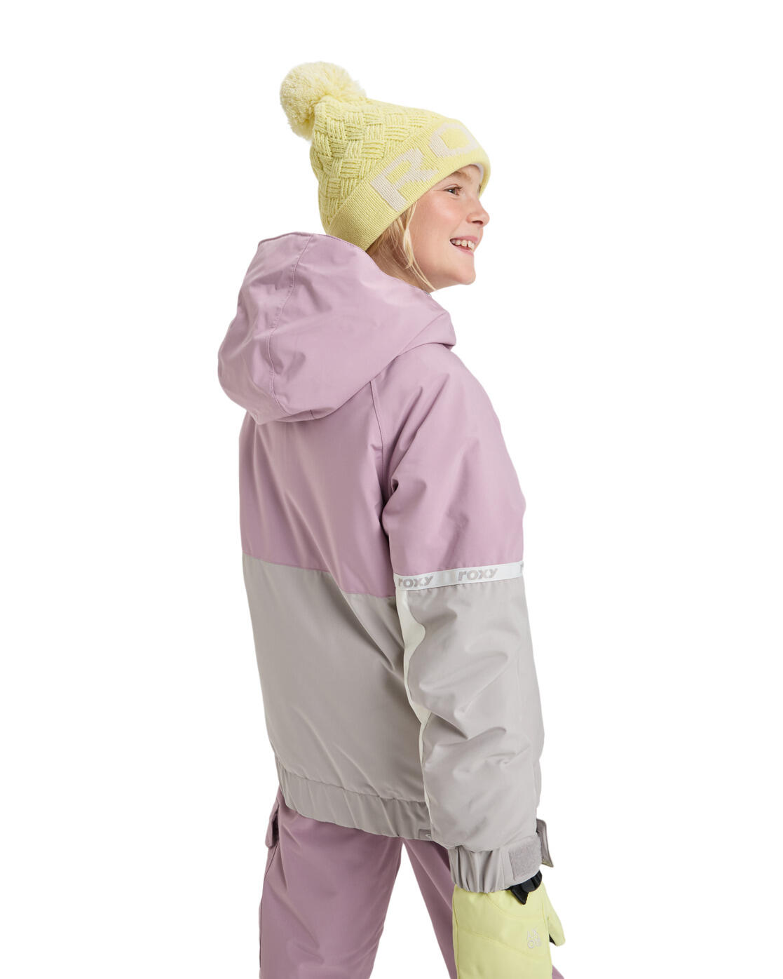 Veste de snow technique HEKLA ICE Rose Fille 3/4