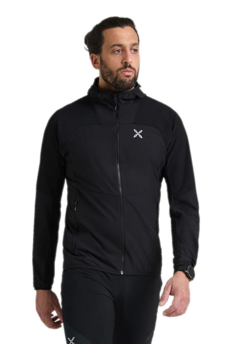 Kurtka męska Rise Hooded - Black 4/5