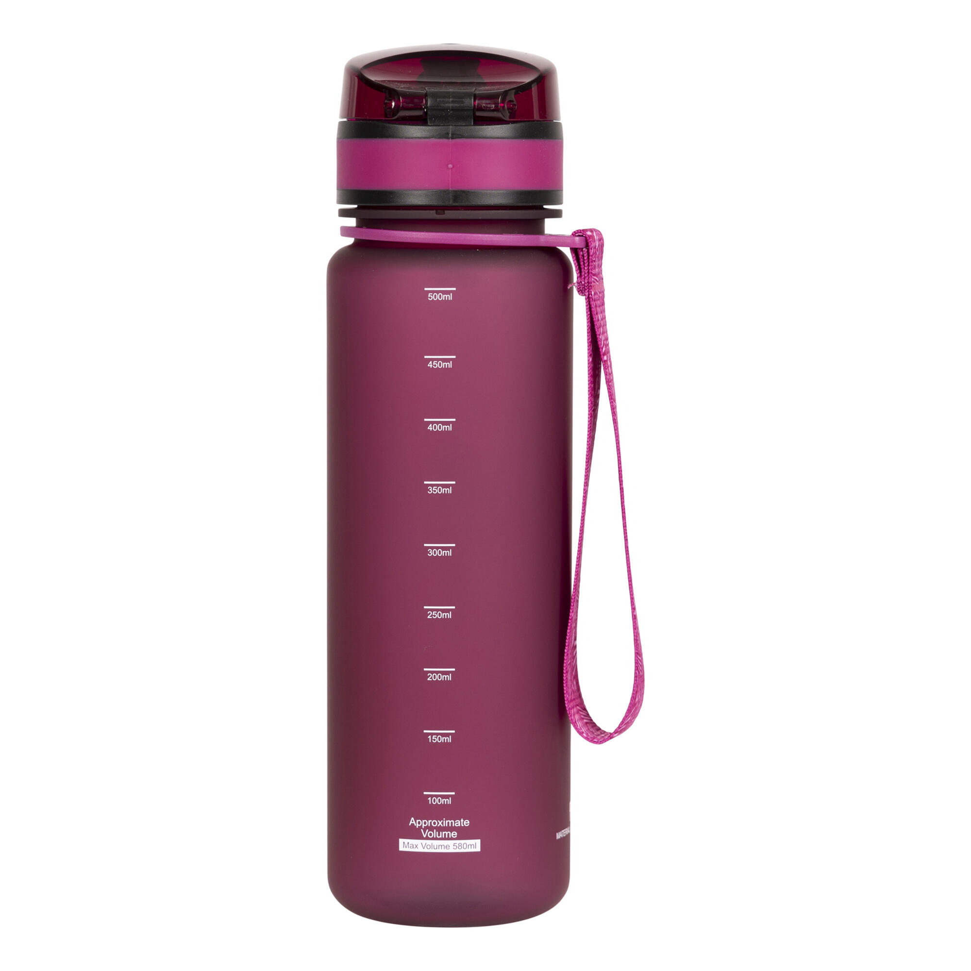 Flintlock Sport Trinkflasche Damen und Herren Lila Rot 3/4