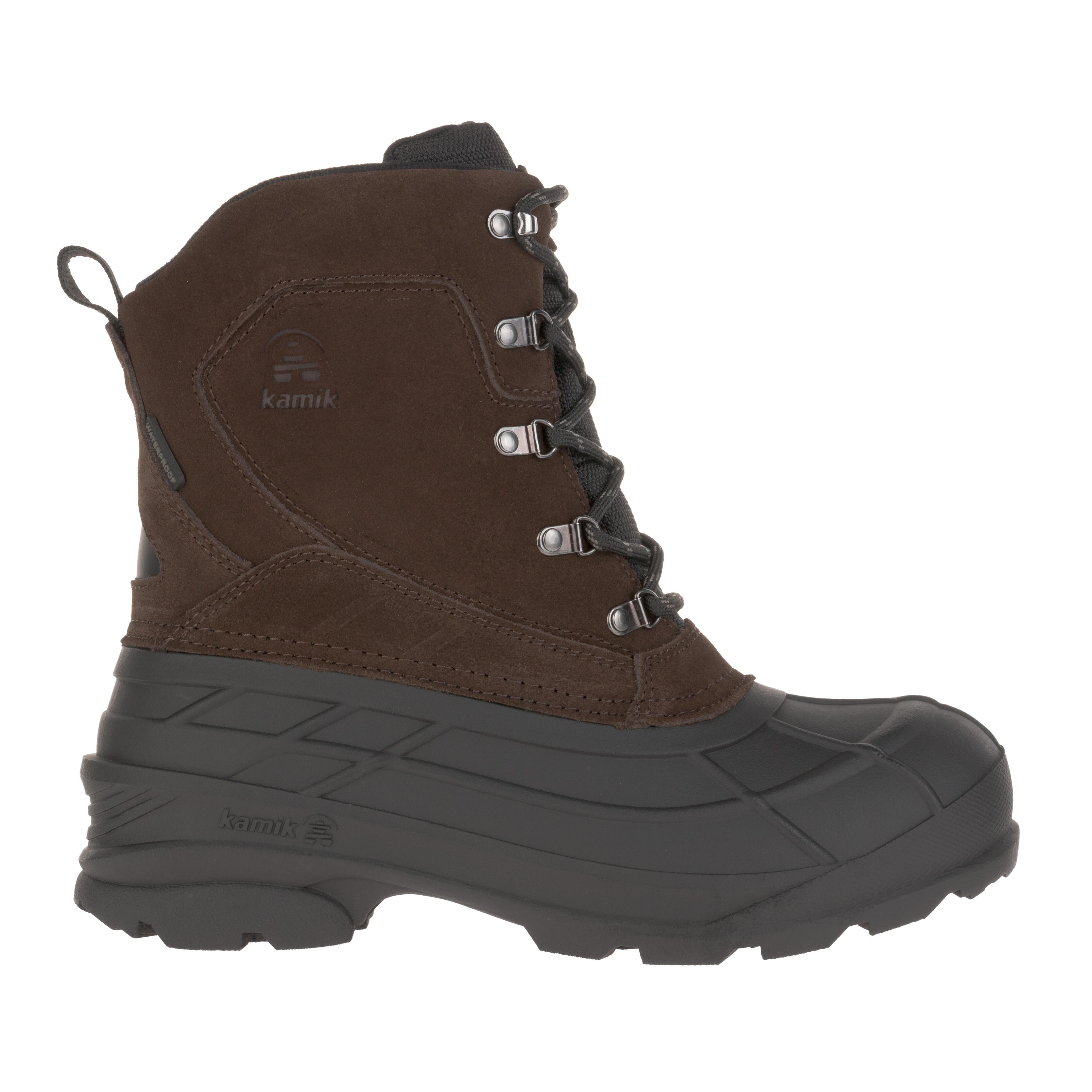 Kamik - Homme Fargo 2 Bottes D'Hiver Brun Foncé - Bottes - Marron - Decathlon
