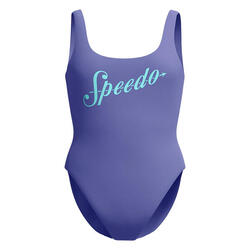 Maillot De Bain 1 Pièce Femme (Bleu)