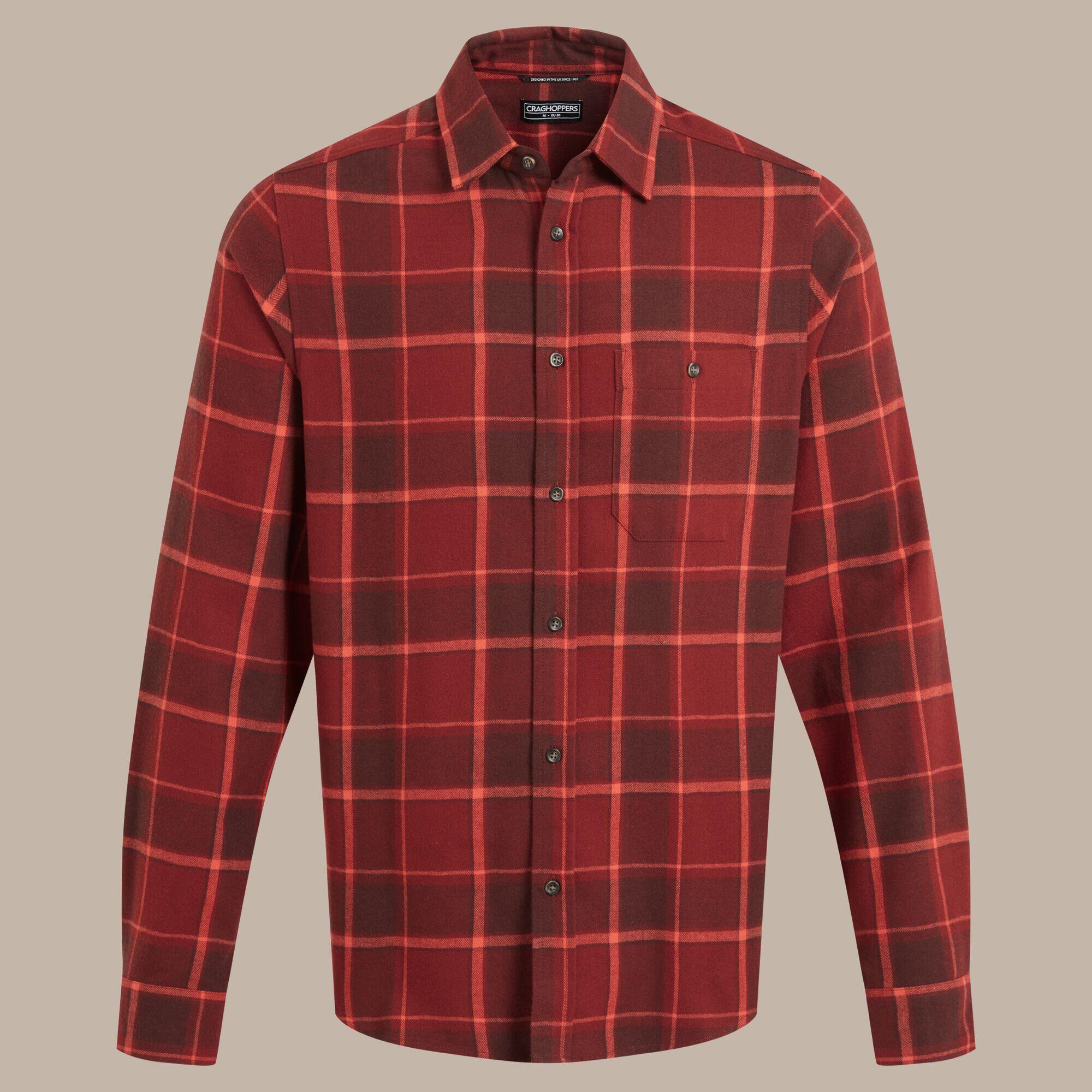 Camicia a maniche lunghe a frontone da uomo 6/6