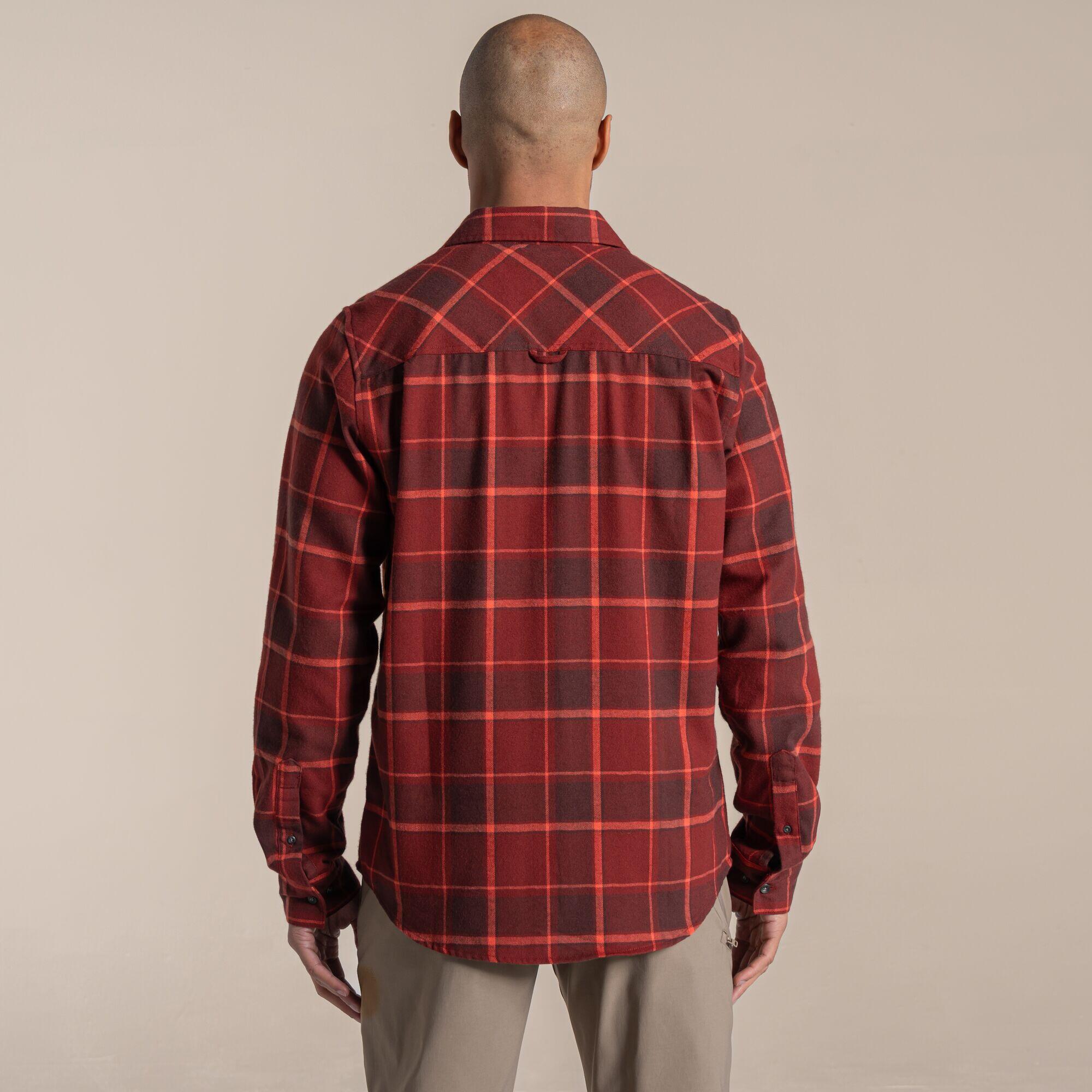 Camicia a maniche lunghe a frontone da uomo 3/6