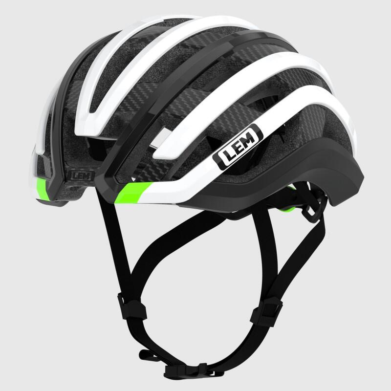 LUMA CAPACETE DE CICLISMO DE ESTRADA MOTIVAIR PRETO-VERDE T-L