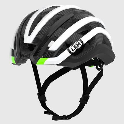 CASQUE DE CYCLISME ROUTE MOTIVAIR NOIR-VERT T-L