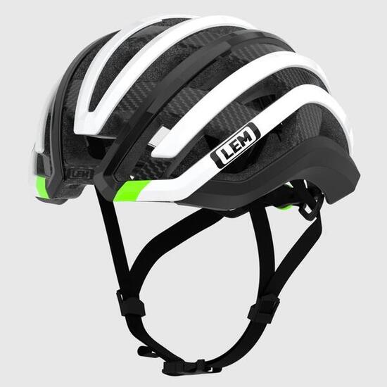 CASQUE DE CYCLISME ROUTE MOTIVAIR NOIR-VERT T-L