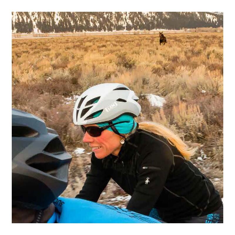 CASCO DA CICLISMO SU STRADA VOLATA GREEN T-L 3/3