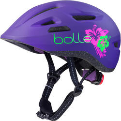 Casque de vélo STANCE JUNIOR Purple Flower Matte
