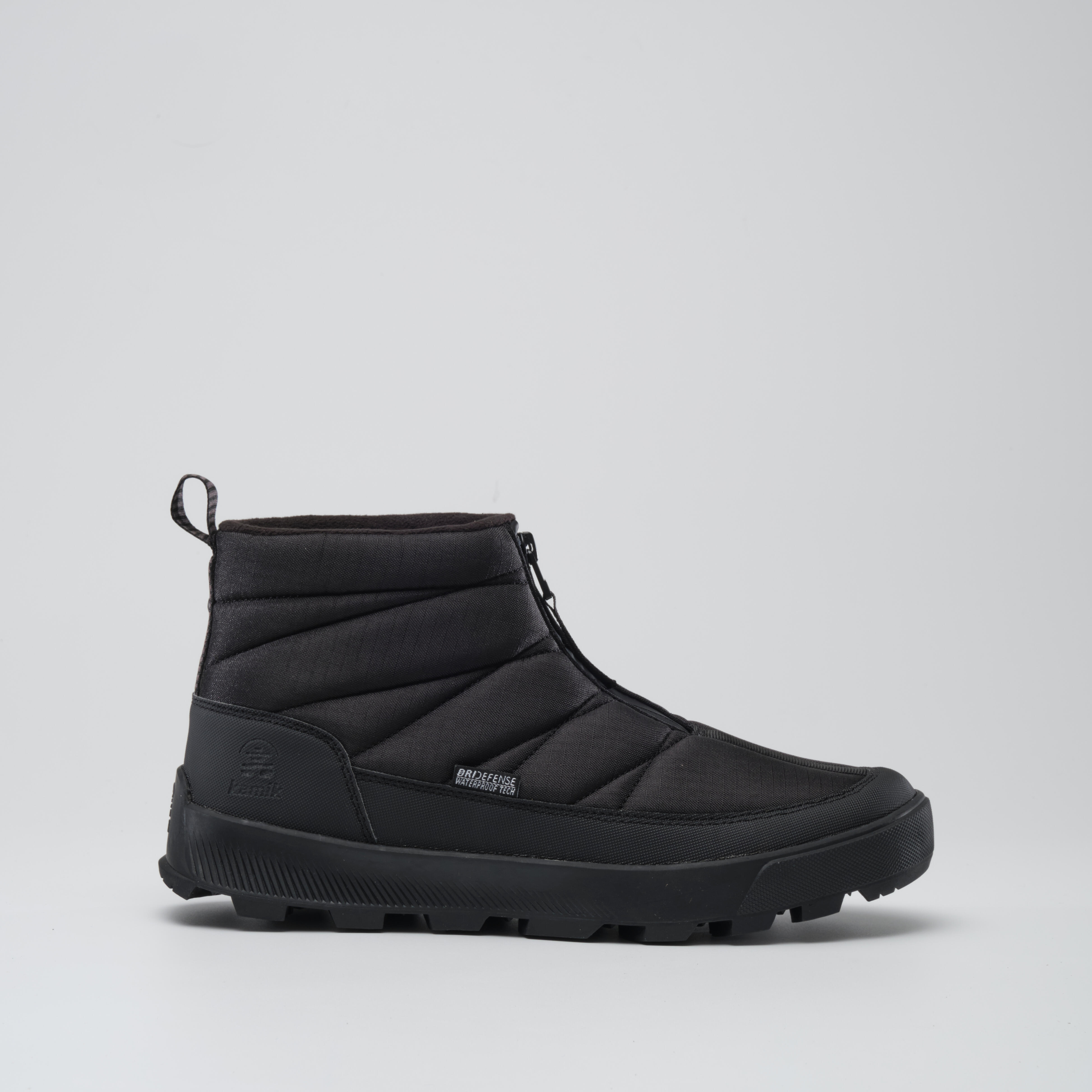 Kamik - Homme Atwater Zip Bottes D'Hiver Noir - Bottillons - Noir - Decathlon