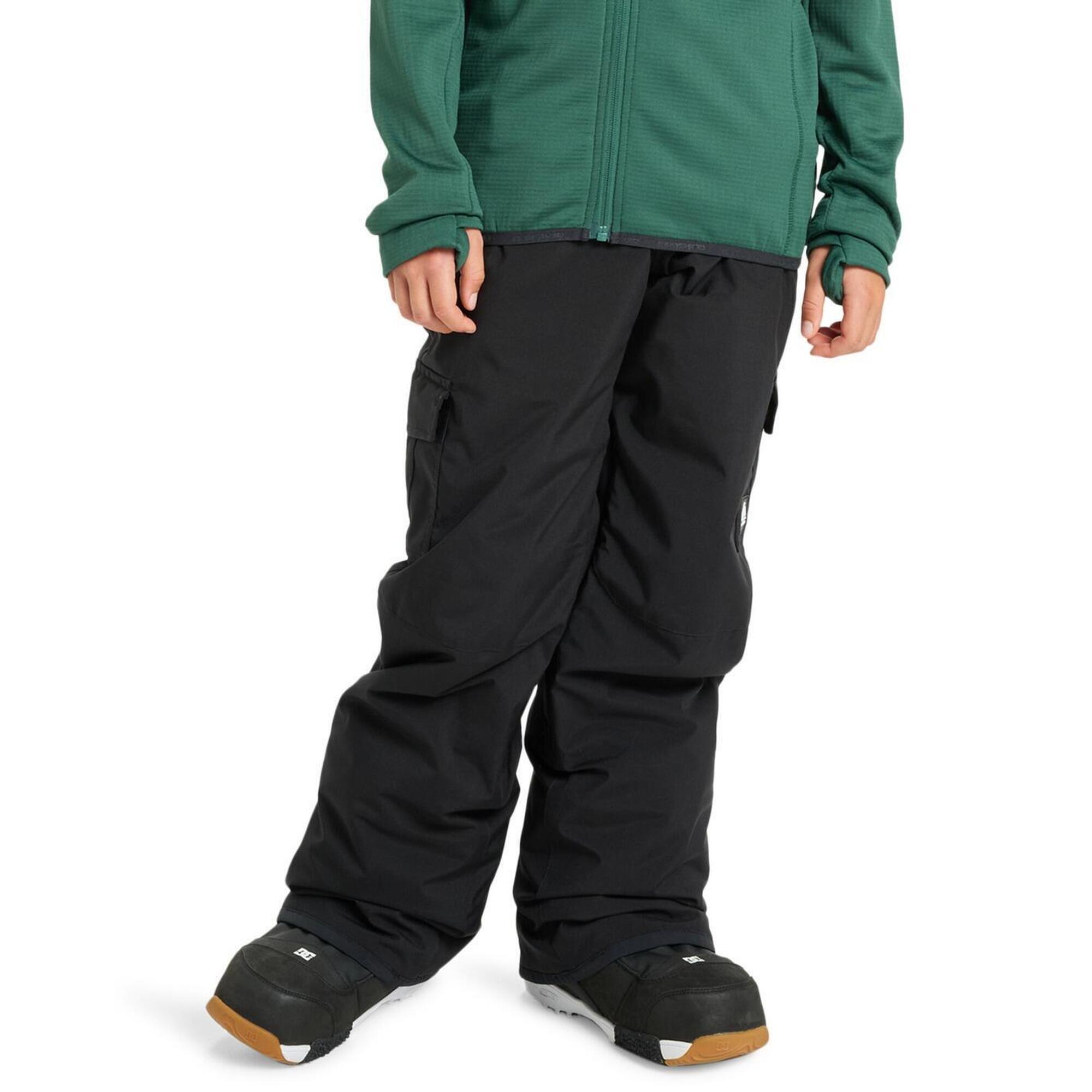 Quiksilver - Pantalon De Snow Technique Porter Noir Garçon - Pantalon De Ski - Noir - Decathlon