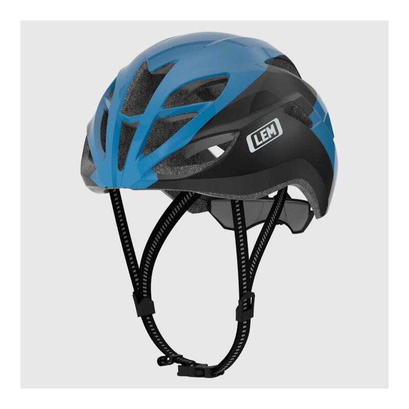 LUMA CAPACETE DE CICLISMO DE ESTRADA VOLATA AZUL-PRETO T-L