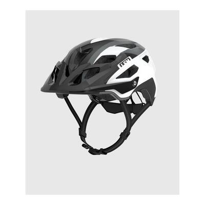 CASCO DA CICLISMO MTB FLOW NERO-BIANCO T-L