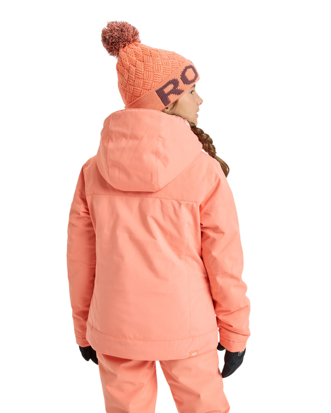 Veste de snow technique MEADE Orange Fille 2/4