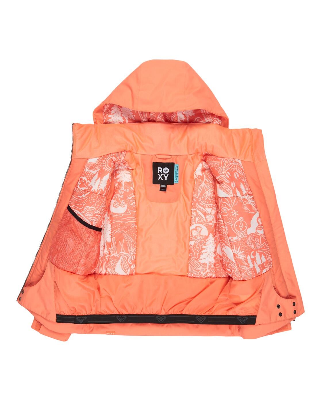 Veste de snow technique MEADE Orange Fille 4/4