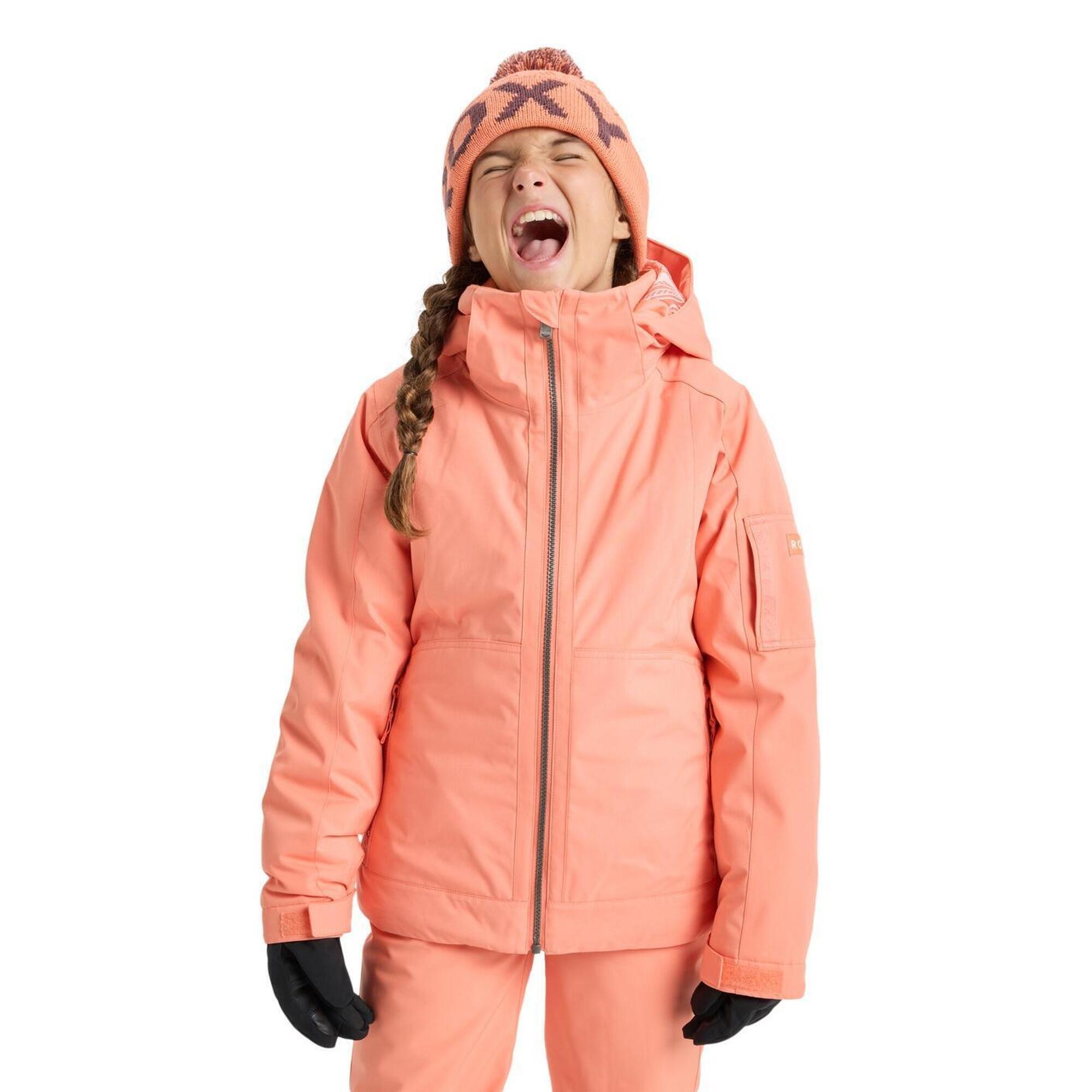 Roxy - Veste De Snow Technique Meade Orange Fille - Veste - Orange - Decathlon
