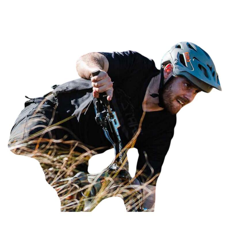 CASCO DA CICLISMO MTB FLOW BLU T-L 2/3