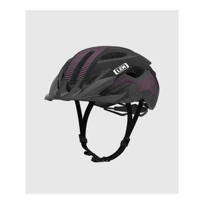 CASCO DA CICLISMO URBANO BOULEVARD VIOLA-NERO T-S