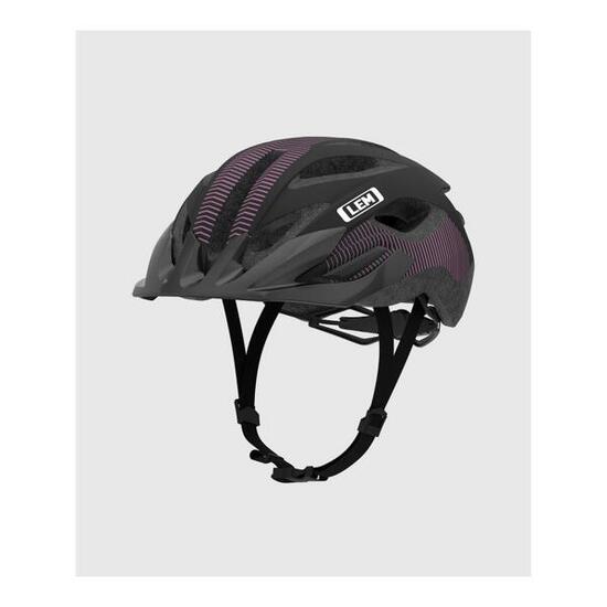 CASCO DA CICLISMO URBANO BOULEVARD VIOLA-NERO T-S