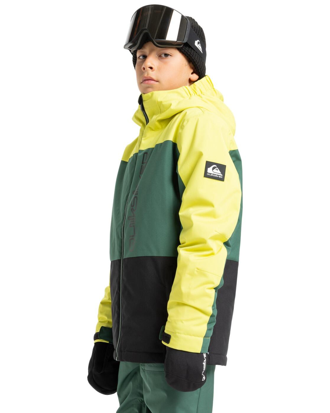 Veste de snow technique SIDE HIT BLOCK Noir Garçon 4/5
