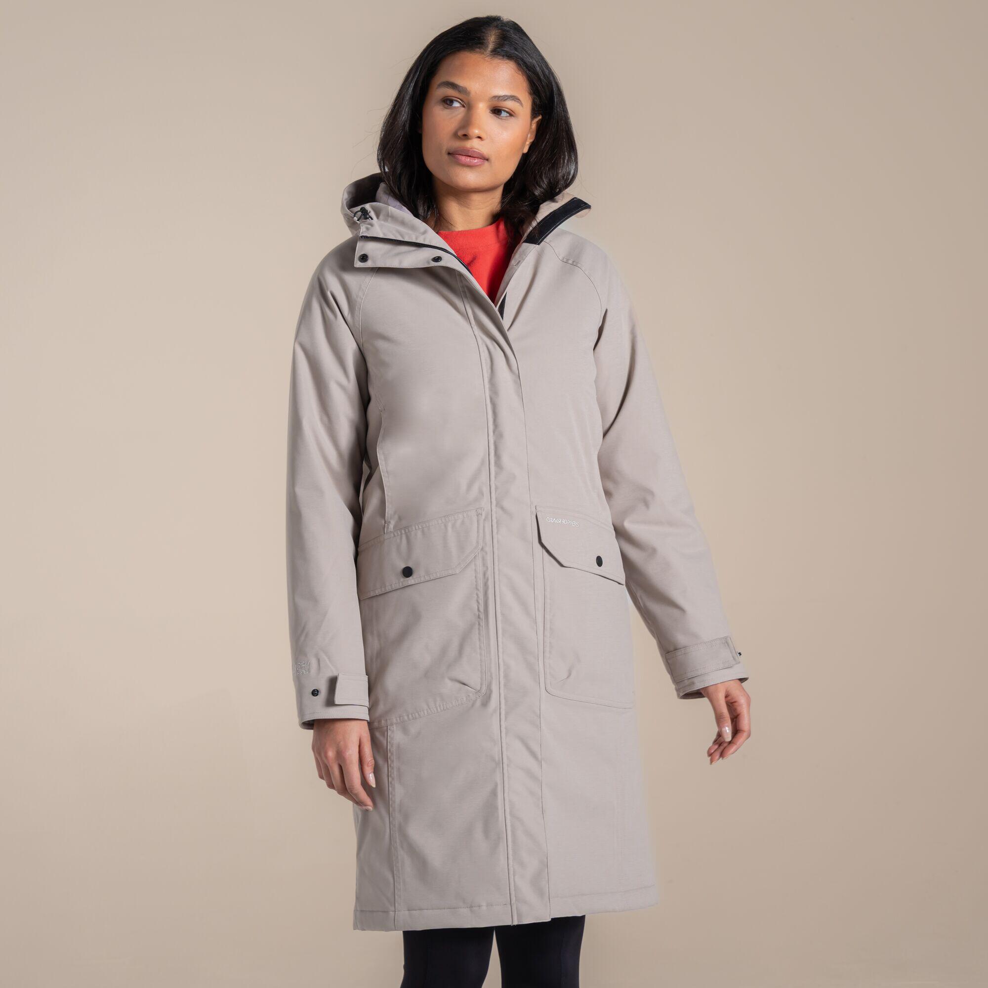 Craghoppers - Parka Rosalind Ii Femme - Imperméable Et Isolante - Parka - Gris - Decathlon
