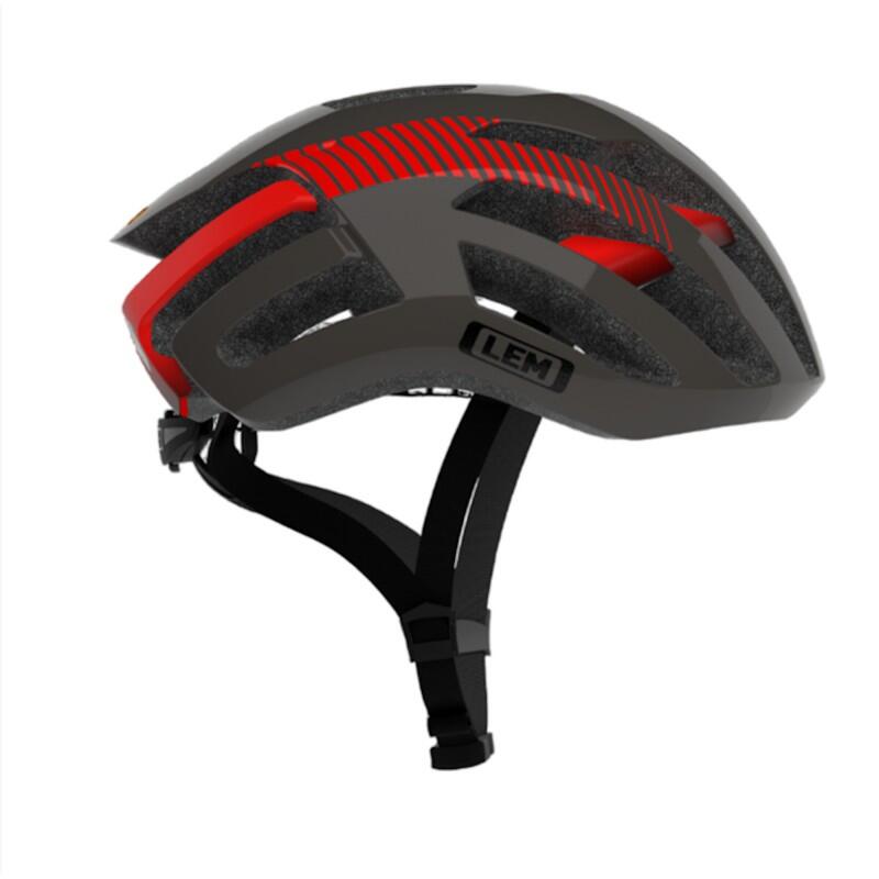 CASQUE DE CYCLISME ROUTE CIPRESSA NOIR-ROUGE T-S 2/3