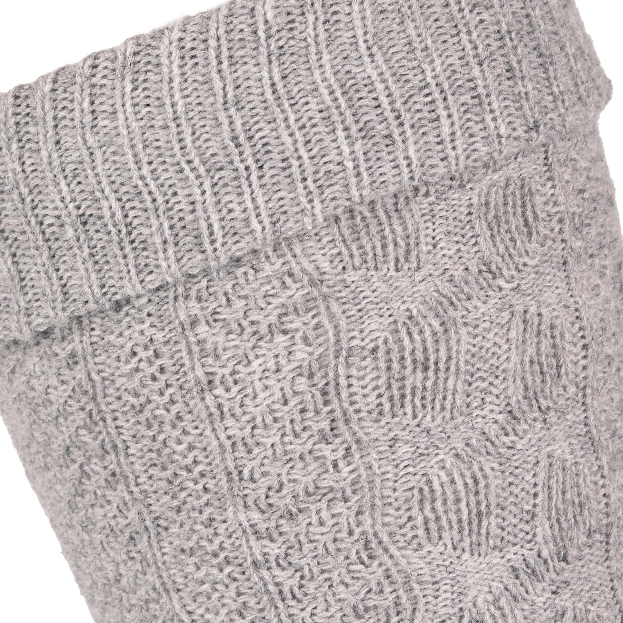 Damen Herren Trachtensocken Kniestrümpfe Zopfmuster Umschlagbund Baumwolle 6/9