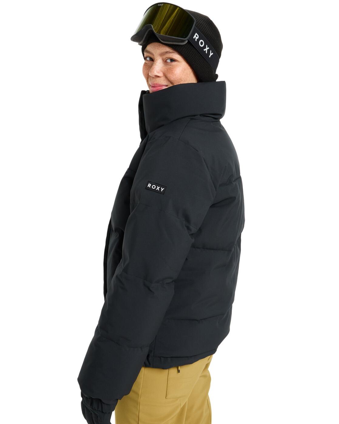 Funktionelle Snow-Jacke SNOW WINTER REBEL Schwarz Frauen 3/4